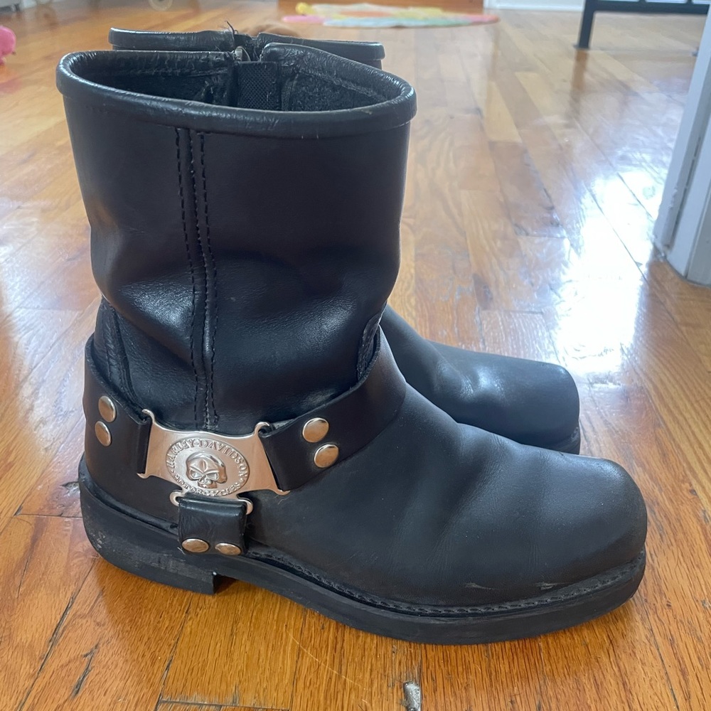Harley Davidson Harness Motorcycle Boots